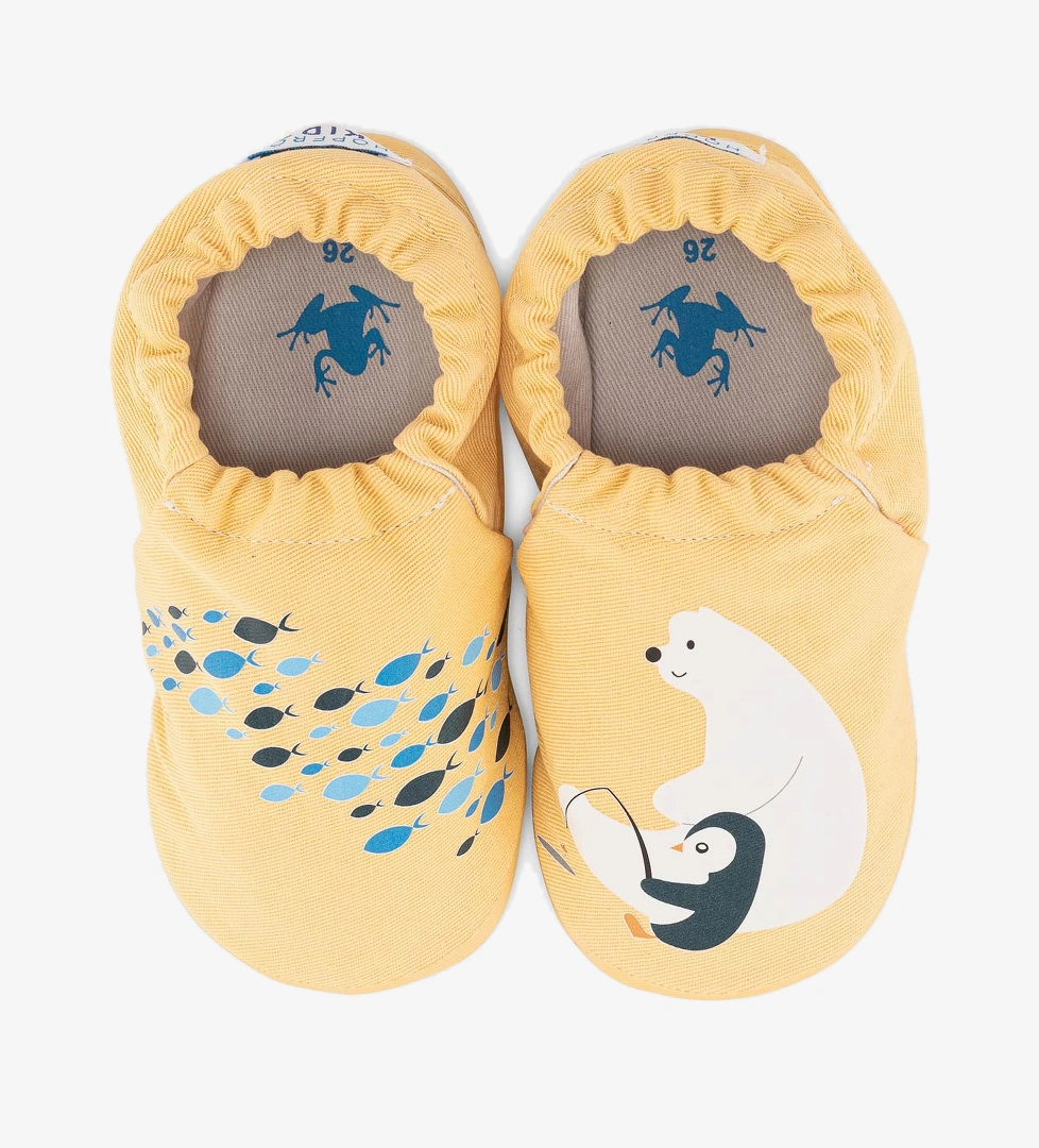 Hopfrög Friendly Hyper Pastel Sarı Barefoot Akıllı Patik model görseli